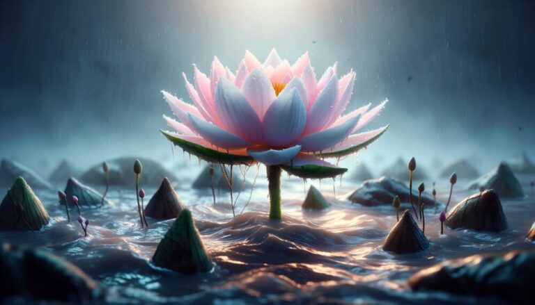 人生のあるがままを受け入れよう。悲しみも、痛みも、苦しみも、いつか華になる。