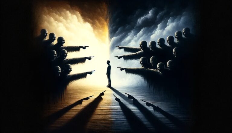 スケープゴートを作る側が未熟である理由:される側は勇気がある人間