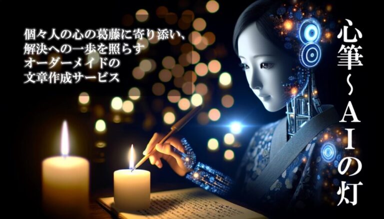 心筆〜AIの灯（しんぴつ〜AIのひ）