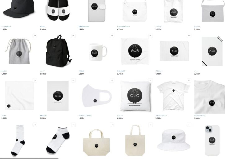 ついに！サヨナラ・モンスターのオリジナルグッズが完成しました！