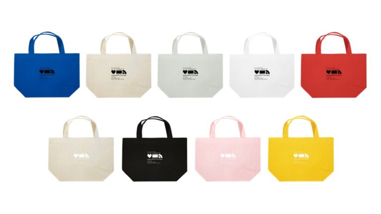 「sayonara monster 'self-respect.'」ランチトートバッグ