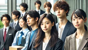 左から情熱、右から現実的視点、「中（感謝・尊重・謙虚）」を学ぶことで人間として最低限の一人前に？