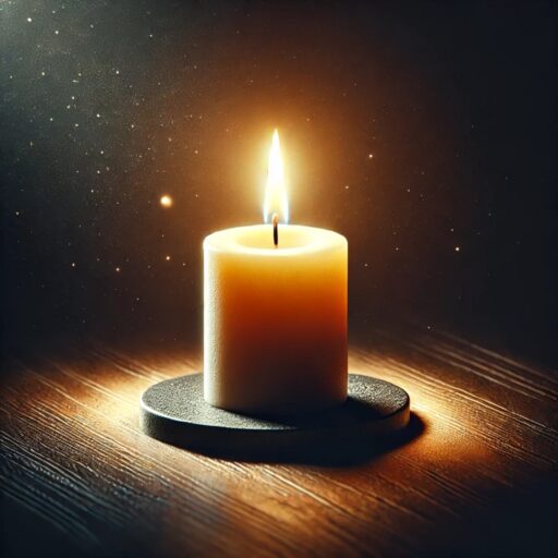 心の灯火が自分を照らす