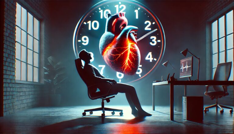 【アメリカ】最新研究で解明!1日10.6時間以上の「座り過ぎ」が心臓に与える重大リスク(2024年11月15日)運動している人も要注意!