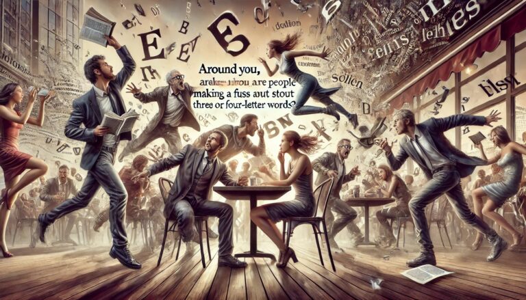 あなたの周りに、3文字4文字の言葉が盗まれたとキャンキャン騒いでいる人いませんか？