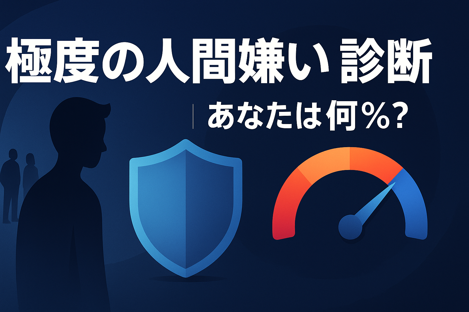 【無料診断・登録不要】極度の「人間嫌い」傾向をどれだけ持っているか測れる心理テスト｜科学的指標にもとづく高精度チェック