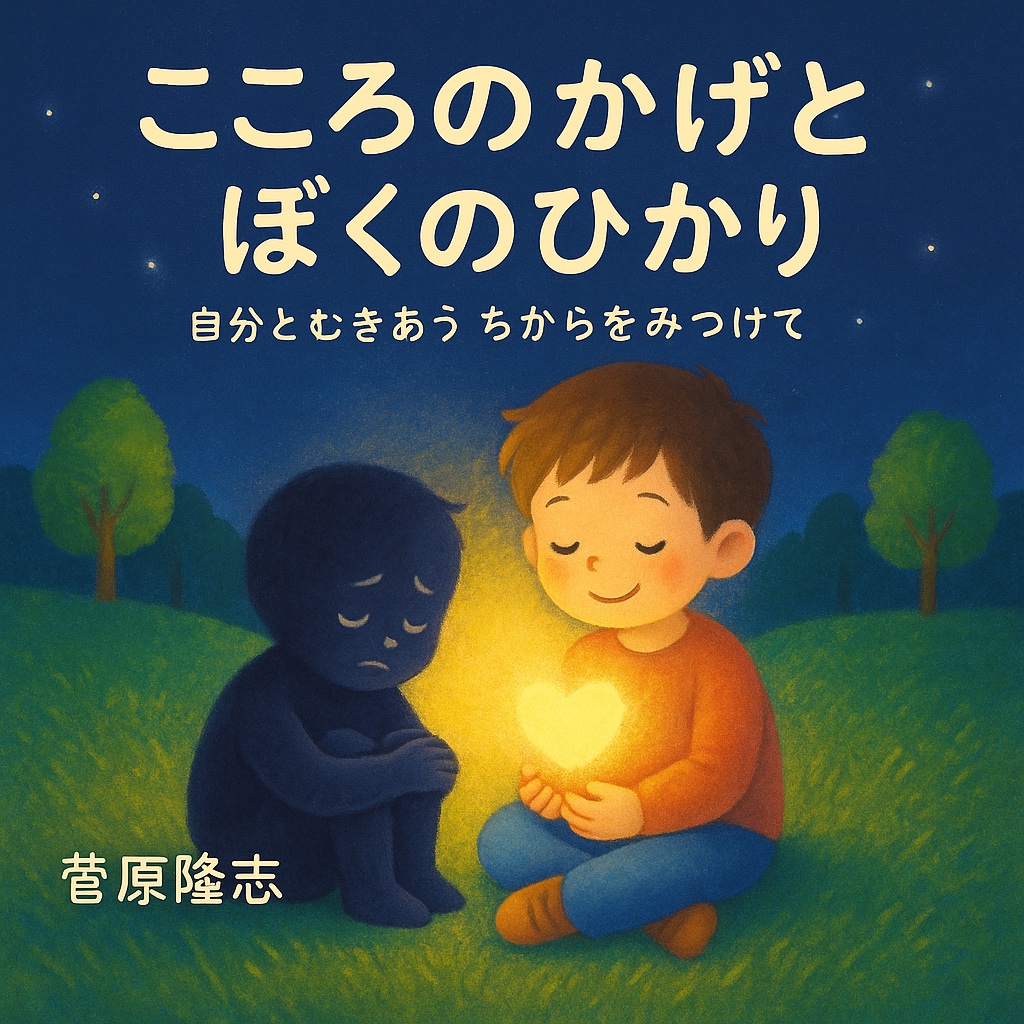 こころの影とやさしく向き合うための一冊『こころのかげとぼくのひかり』発売のお知らせ