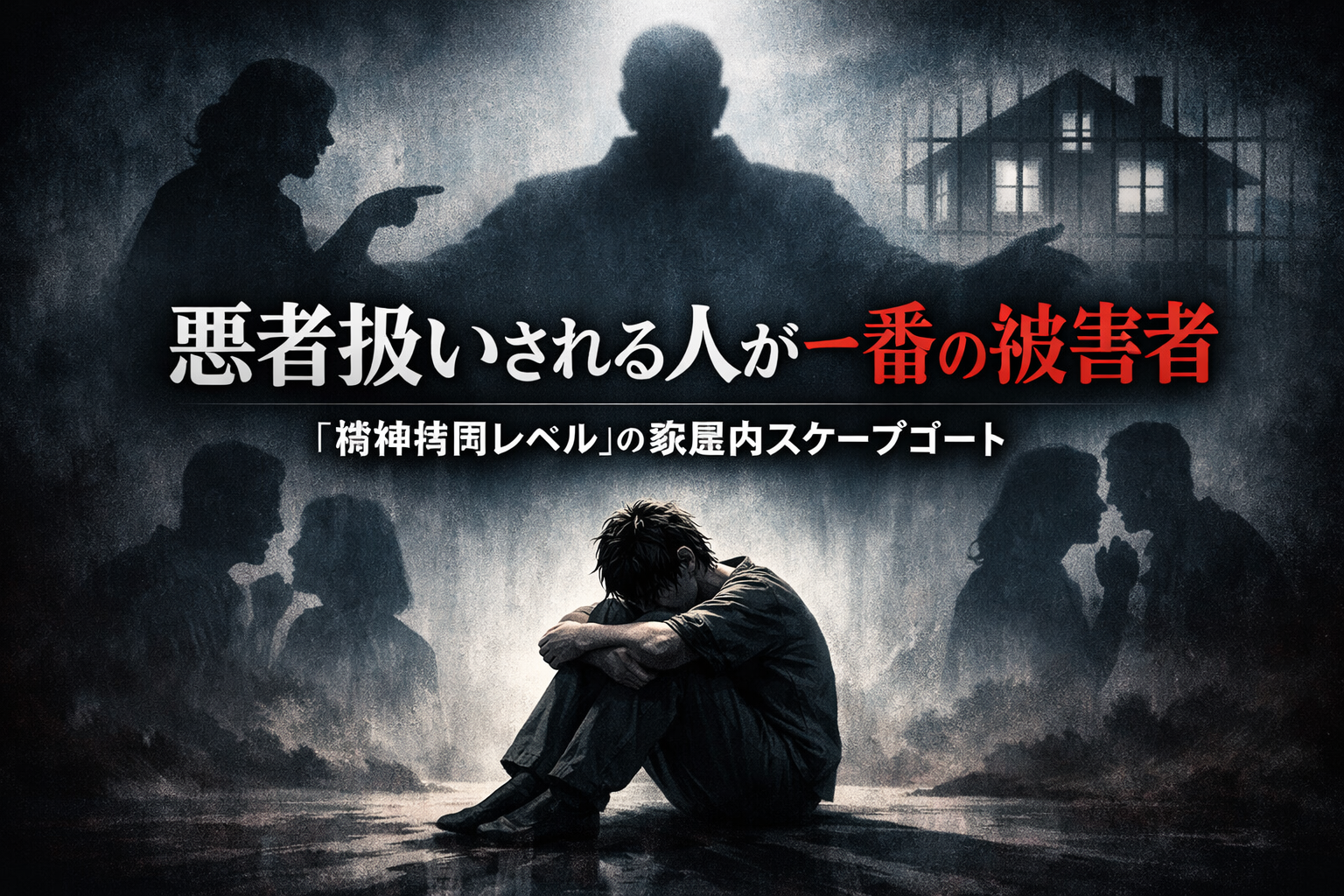悪者扱いされる人が一番の被害者――「精神拷問レベル」の家庭内スケープゴート