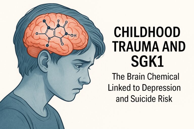 2025年11月・アメリカ／コロンビア大学とカナダ／マギル大学の研究で判明：子どもの頃のトラウマとうつ病・自殺リスクをつなぐ脳内物質「SGK1」とは