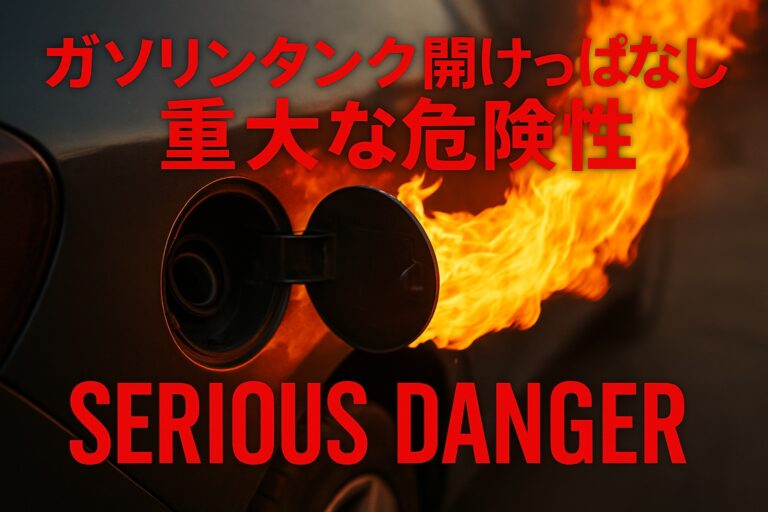 【実話】家族を危険にさらす無責任行為と、それを止めた被害者の勇気～ガソリンタンク開放による火災未遂と、見えない家庭内加害の構図～