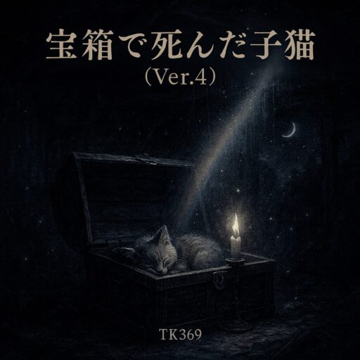 十三歳の頃の未処理未消化の感情と向き合いながら歌詞を書いてみました「宝箱で死んだ子猫」