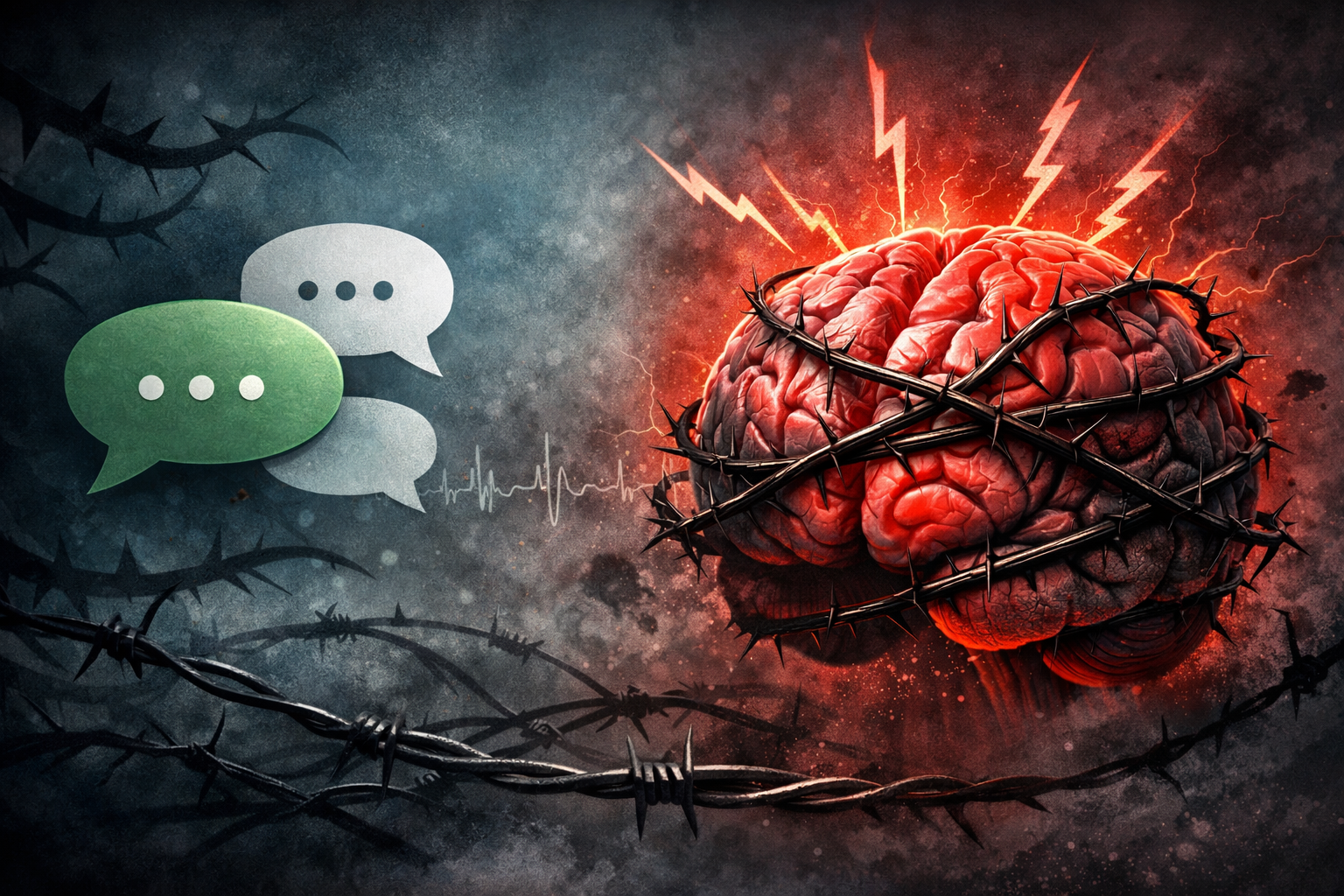 会話で頭痛が起きるのはなぜ？複雑性トラウマ（CPTSD）と神経過敏の科学的メカニズム｜国際研究レビュー付き