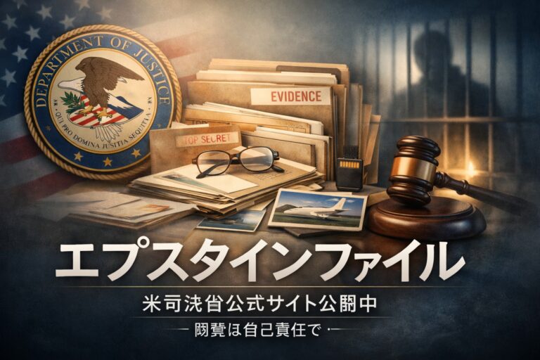 エプスタインファイルとは？米司法省公式サイトで公開中｜内容・見方・注意点を超わかりやすく解説