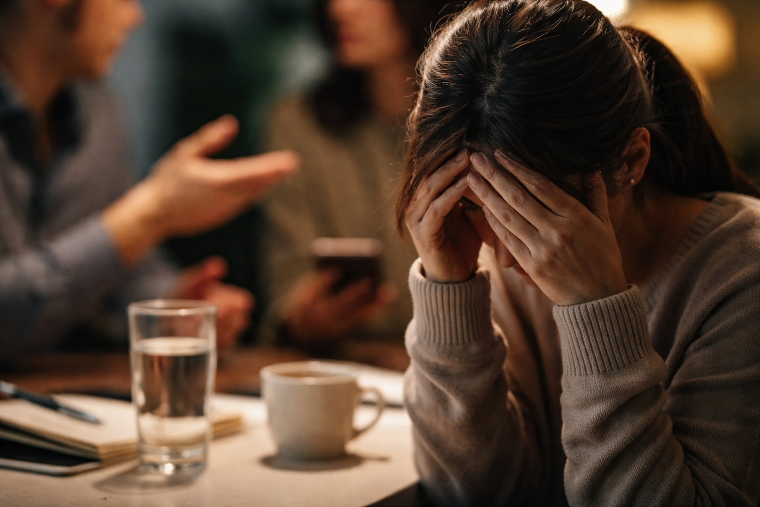 単なる「会話の不快」ではなく、“対人関係の中で、自分の存在・言葉・境界が連続的に踏み荒らされているときの心身の警戒反応”