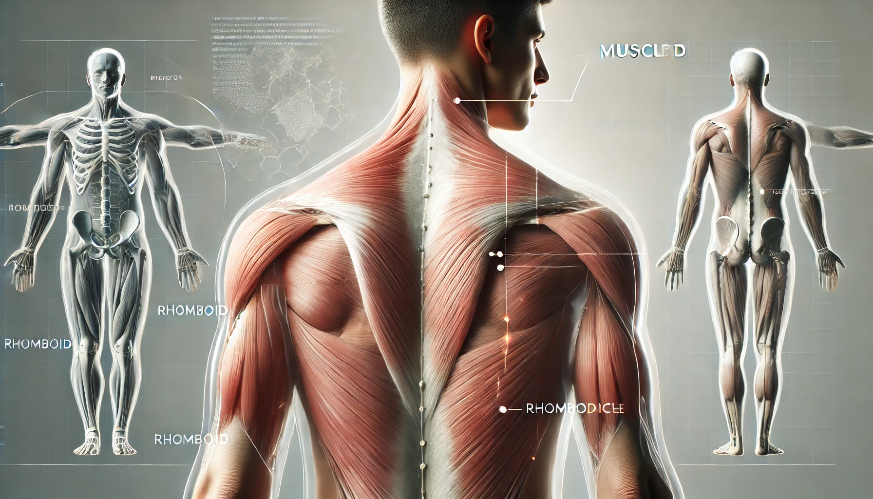 菱形筋が凝る原因と改善法：頭部への血流を促進し、体の不調を解消する方法