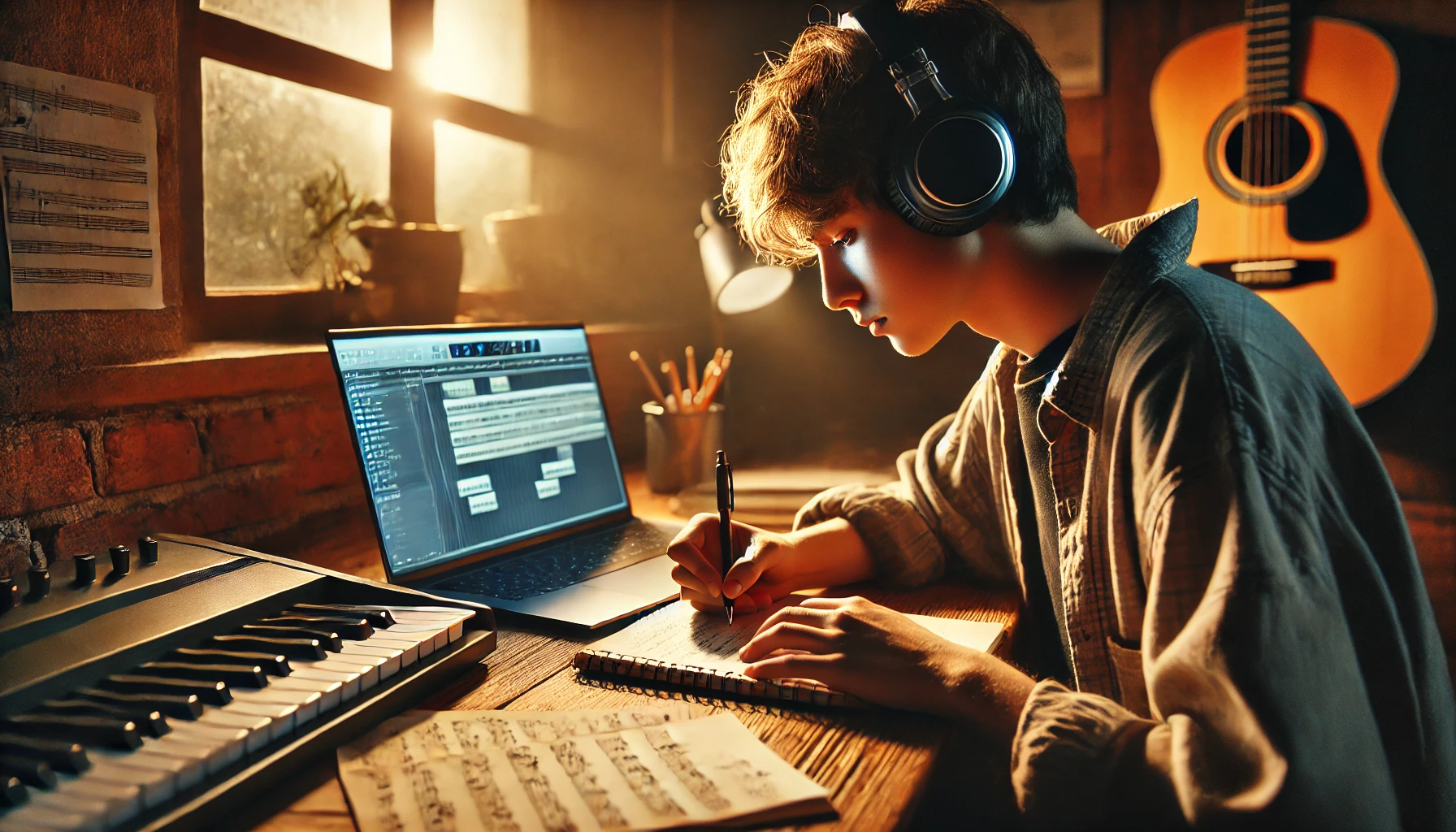 ナラティブセラピーと音楽制作：過去を振り返り、歌詞を書き、SunoAIで曲を作ることの癒しの力