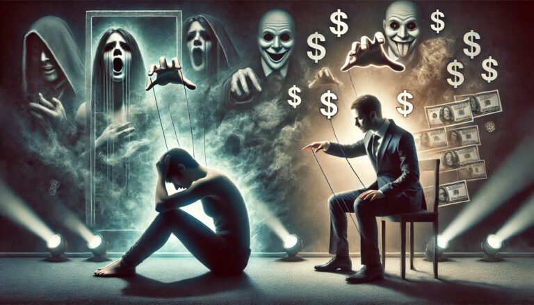 【質問】相手の怒りやトラウマを搾取する人ってどんな感じですか？【回答】他人の負の感情や過去の傷つき体験を、自分の利益や快楽、権力欲のために利用する人のこと