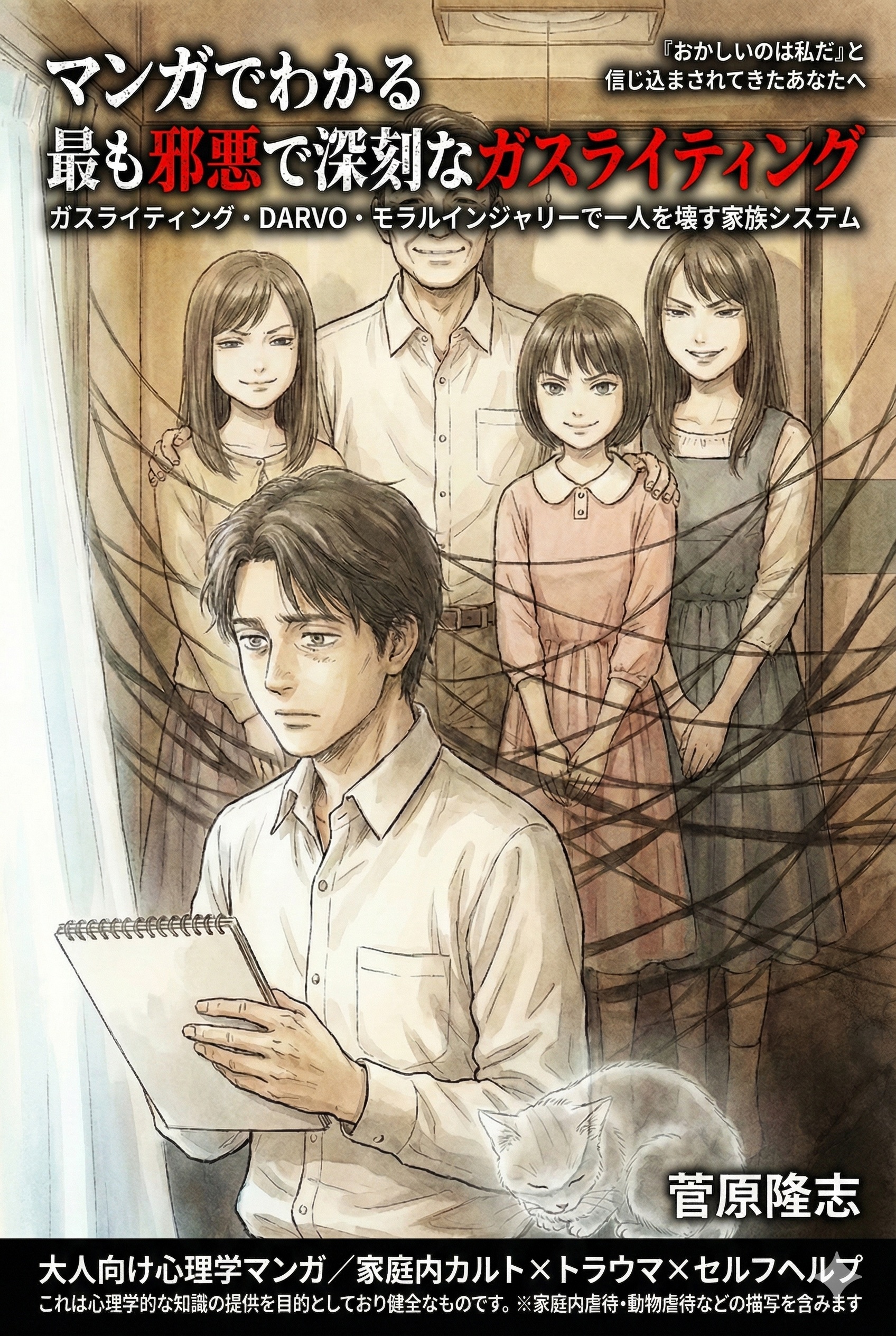 マンガでわかる 最も邪悪で深刻なガスライティング: ガスライティング・DARVO・モラルインジャリーで一人を壊す家族システム Kindle版