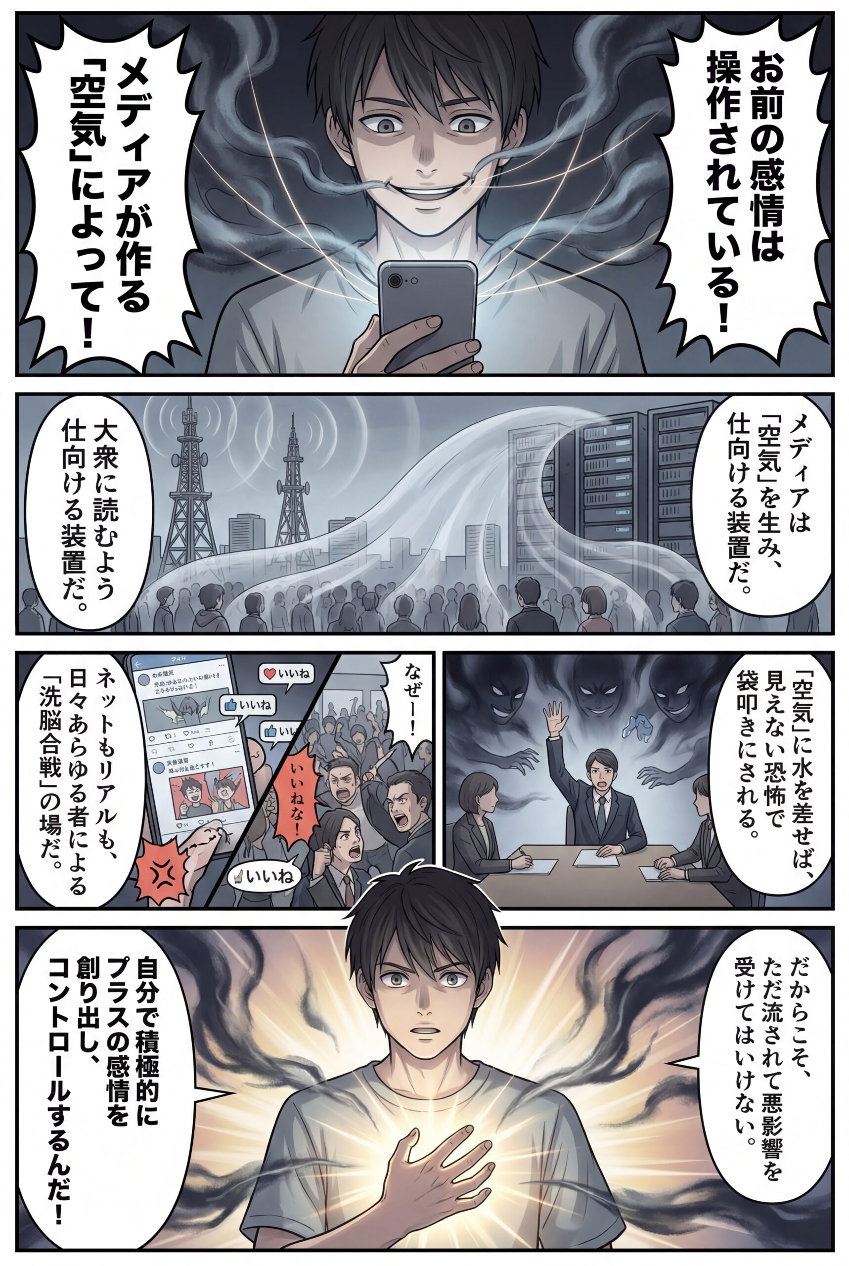 AIビジュアル：お前の感情は操作されている…