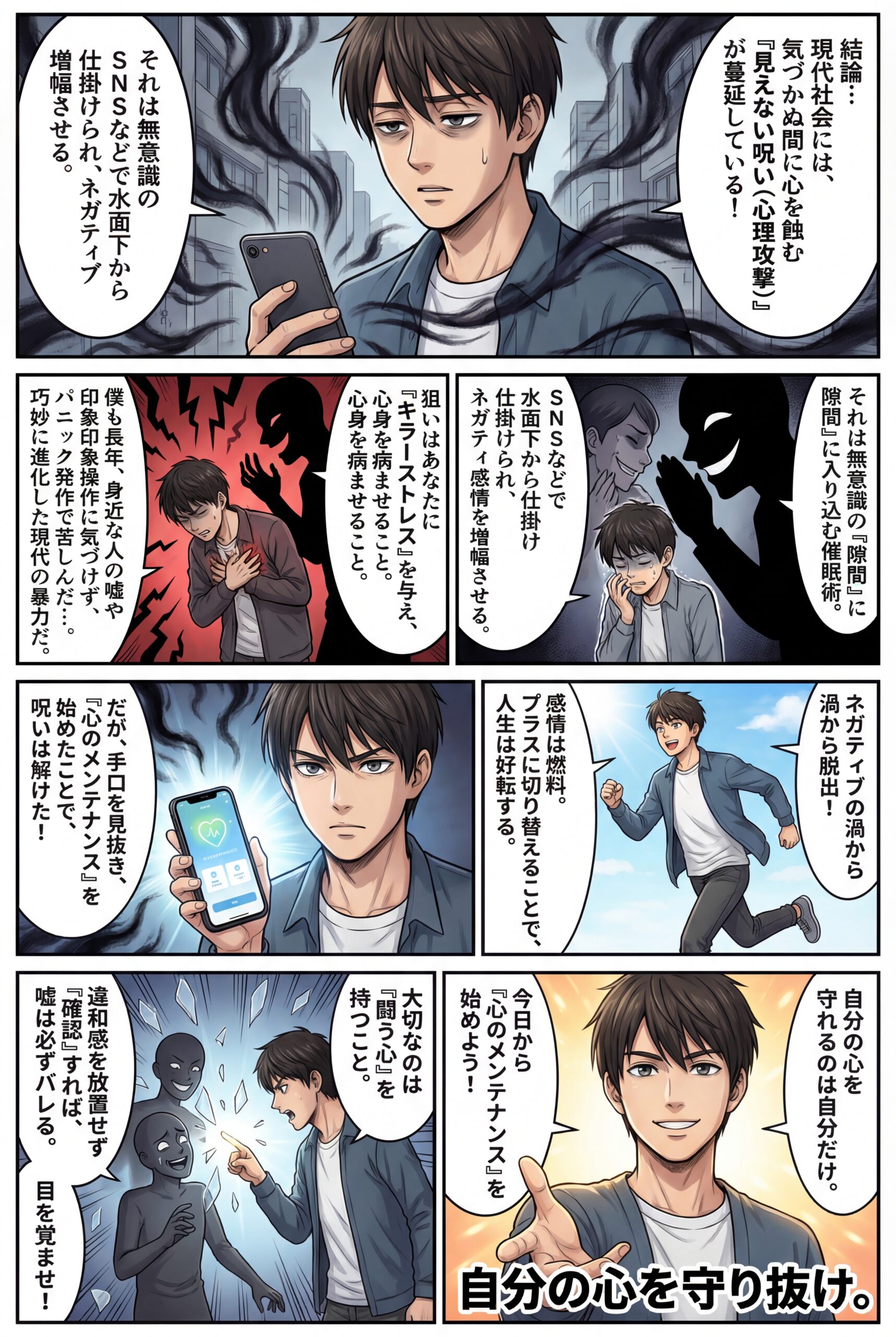 AIビジュアル：呪いを解く方法