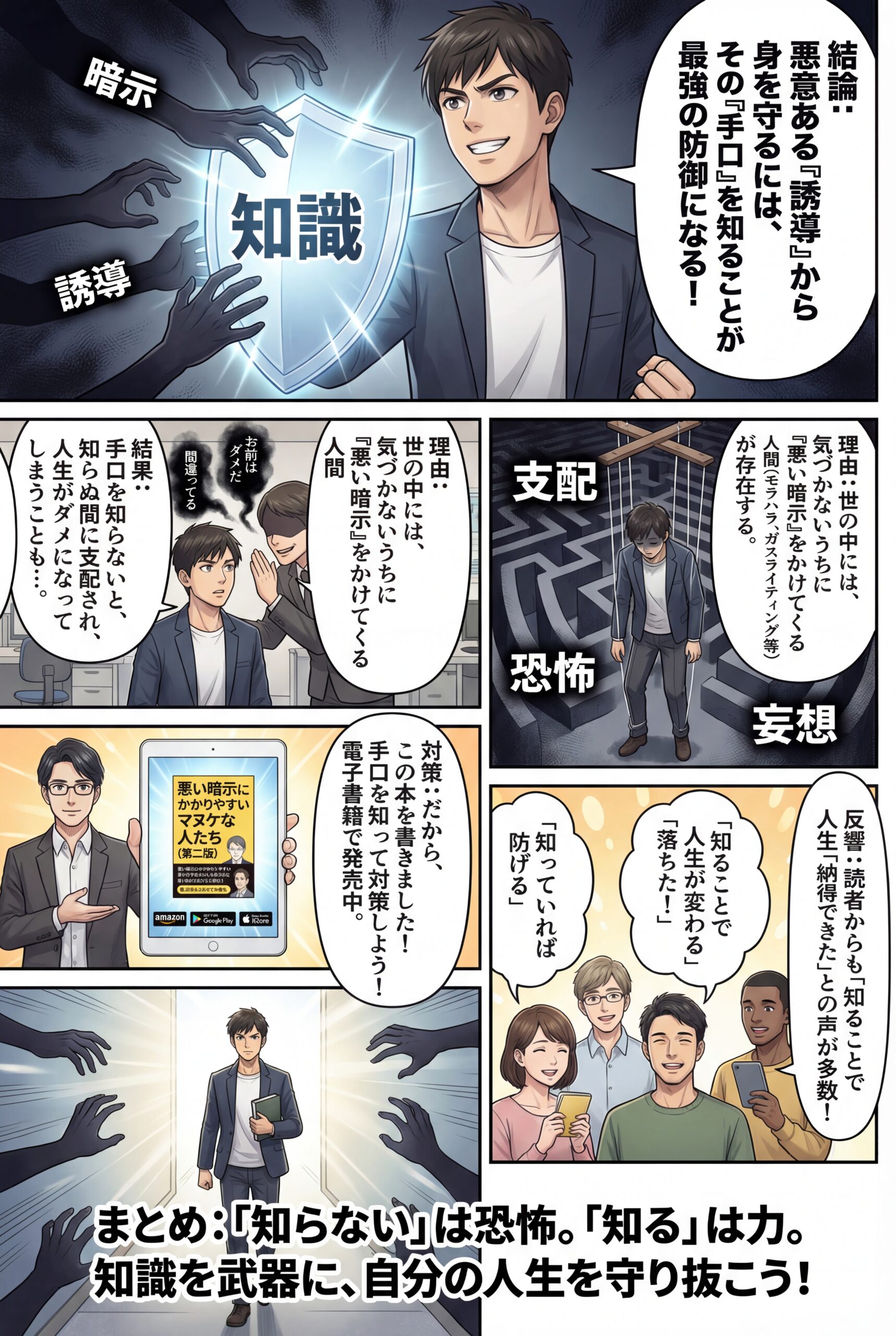 AIビジュアル：誘導してくる人の手口に気づけない人の為に書きました！（大手サイトの審査が完了し出版済み）