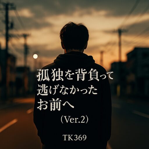 孤独を背負って逃げなかったお前へ (Ver.2) ― 絶望を越えてきたあなたへ贈る“声”